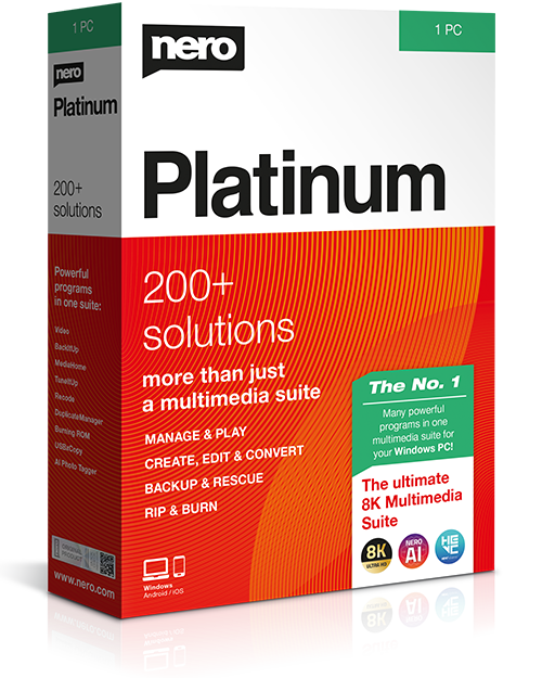 Nero Platinum Suite на русском для Windows ПК 2024 — скачать торрент