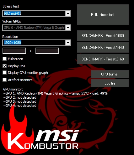 MSI Kombustor 4.1.29.0 На русском для Windows ПК — uTorrent
